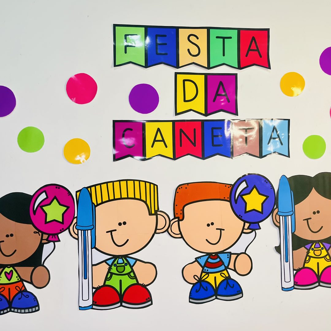 PANEL / DECORAÇÃO + LEMBRANCINHA: FESTA DA CANETA