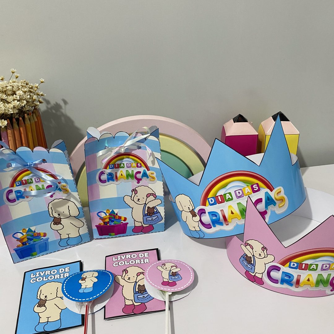 KIT LEMBRANCINHA: DIA DAS CRIANÇAS