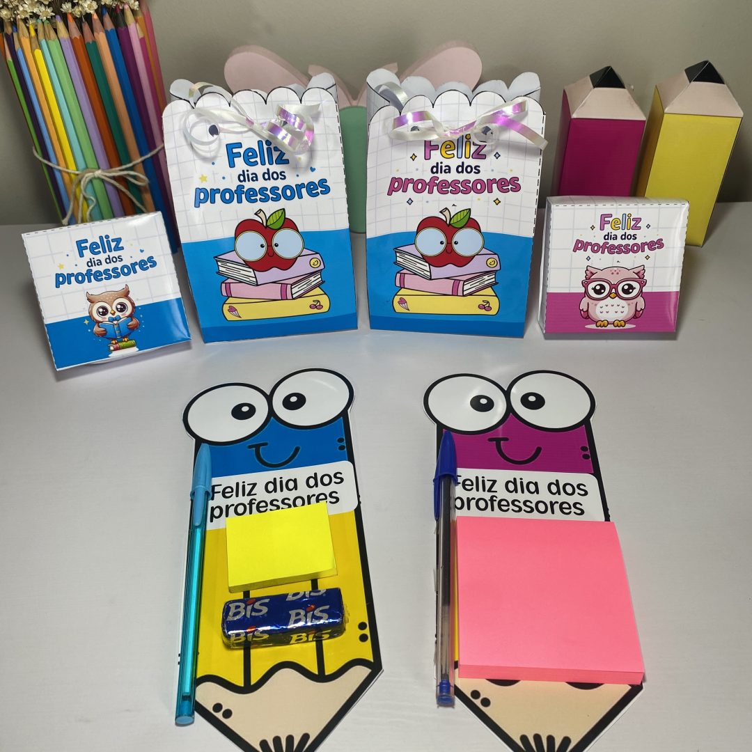 KIT LEMBRANCINHA: DIA DOS PROFESSORES