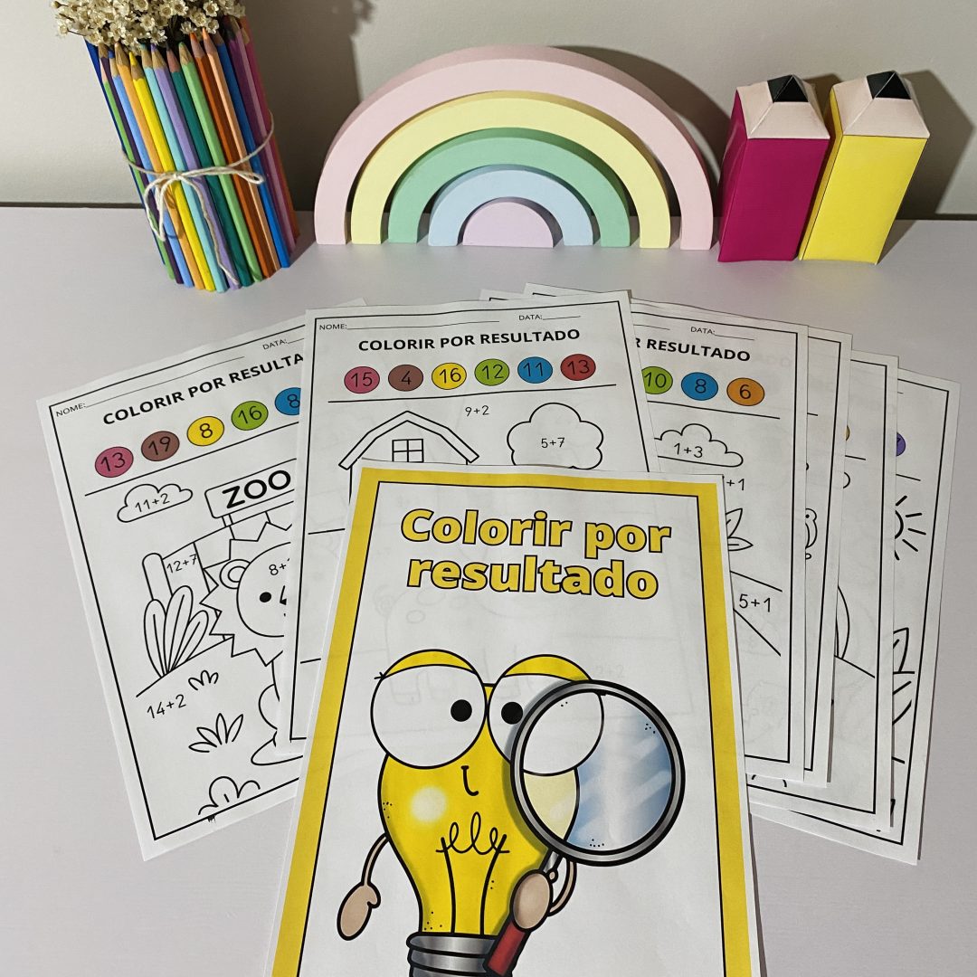 ATIVIDADE: COLORINDO POR RESULTADO - ADIÇÃO SIMPLES