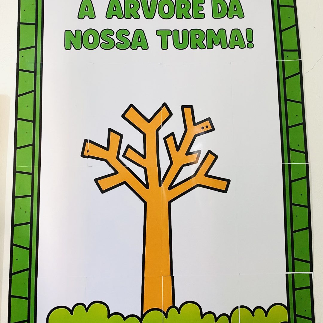 DECORAÇÃO / PAINEL COLABORATIVO DIA DA ÁRVORE