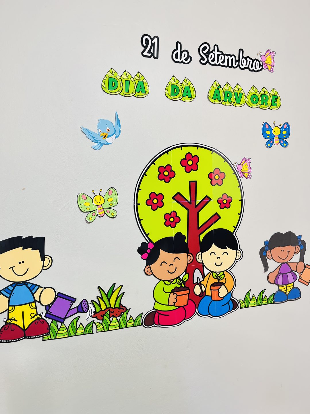 DECORAÇÃO / PAINEL: DIA DA ÁRVORE