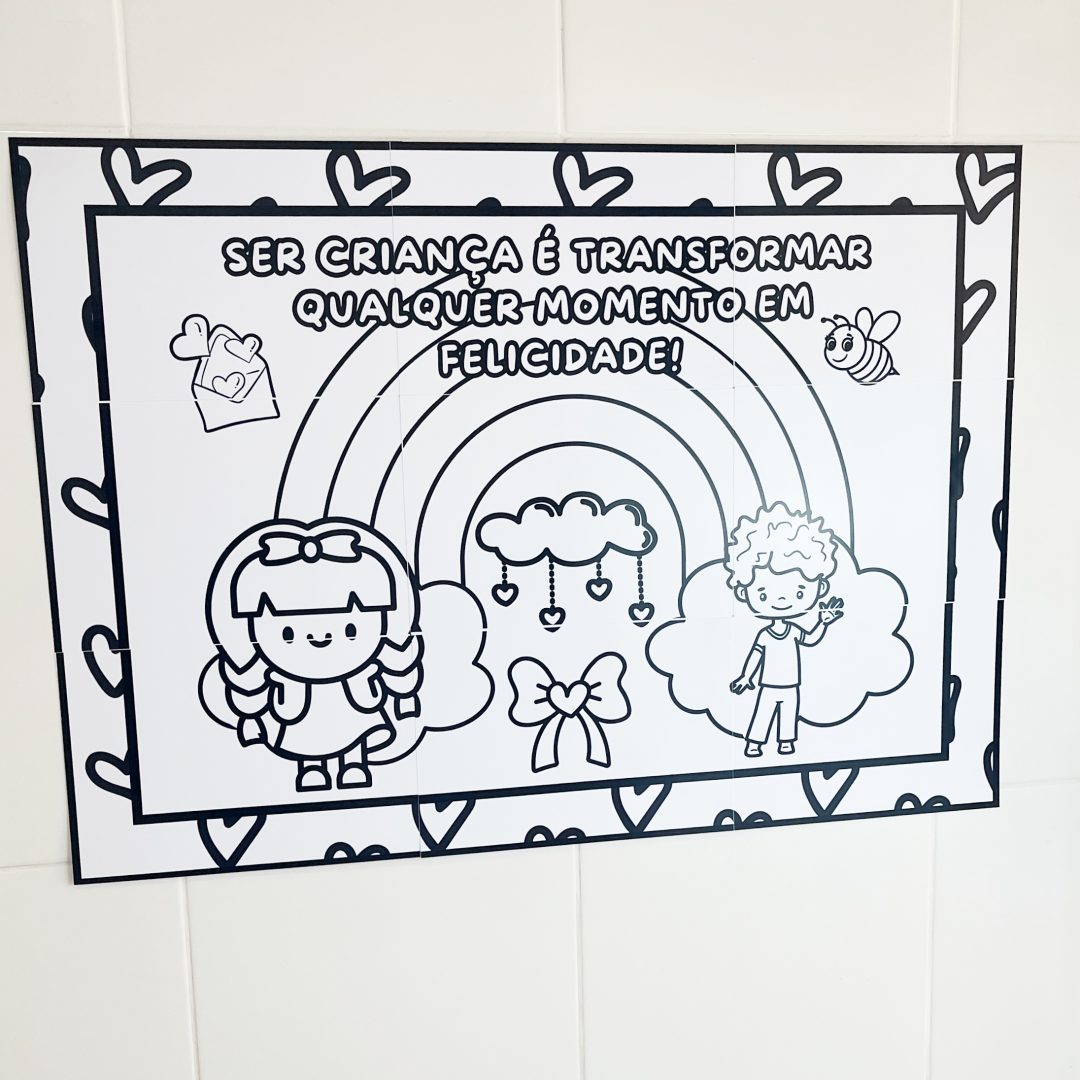 PAINEL COLABORATIVO / DECORAÇÃO: DIA DAS CRIANÇAS