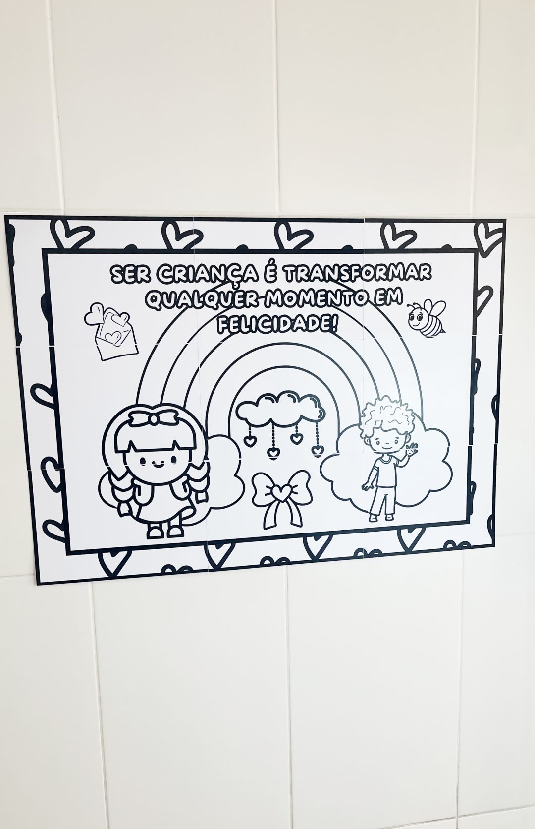 PAINEL COLABORATIVO / DECORAÇÃO: DIA DAS CRIANÇAS