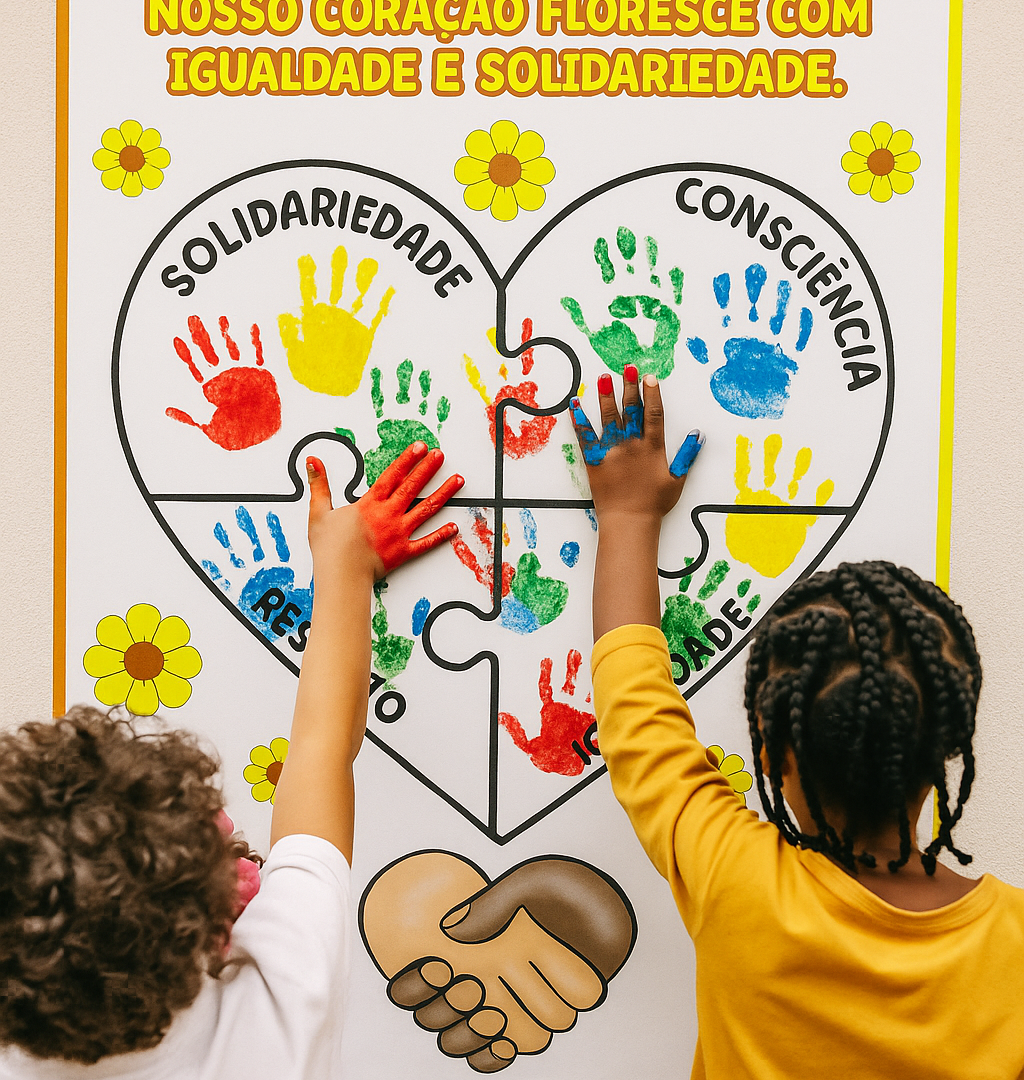 CARTAZ / PAINEL COLETIVO: CONSCIÊNCIA NEGRA