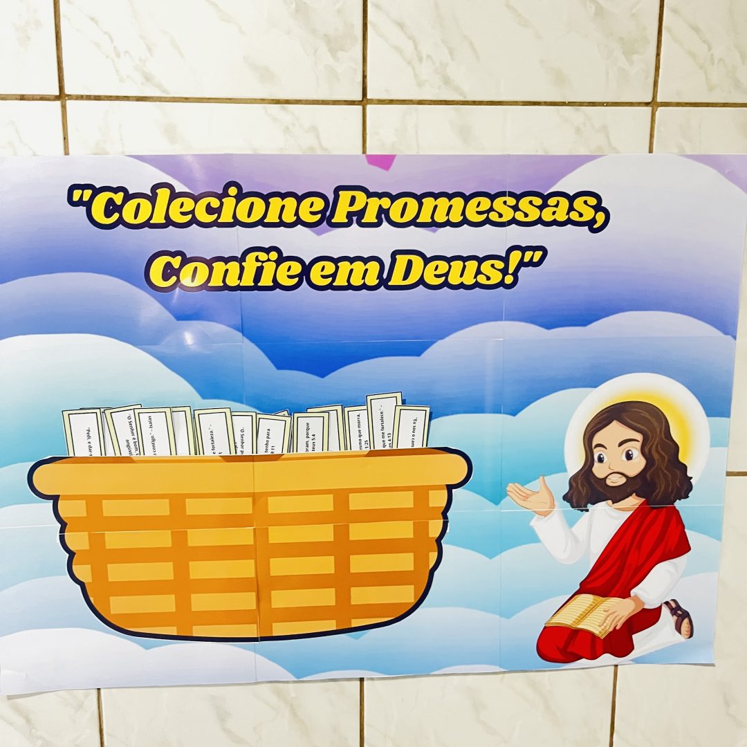 PAINEL BÍBLICO / PAINEL CRISTÃO: COLECIONE PROMESSAS