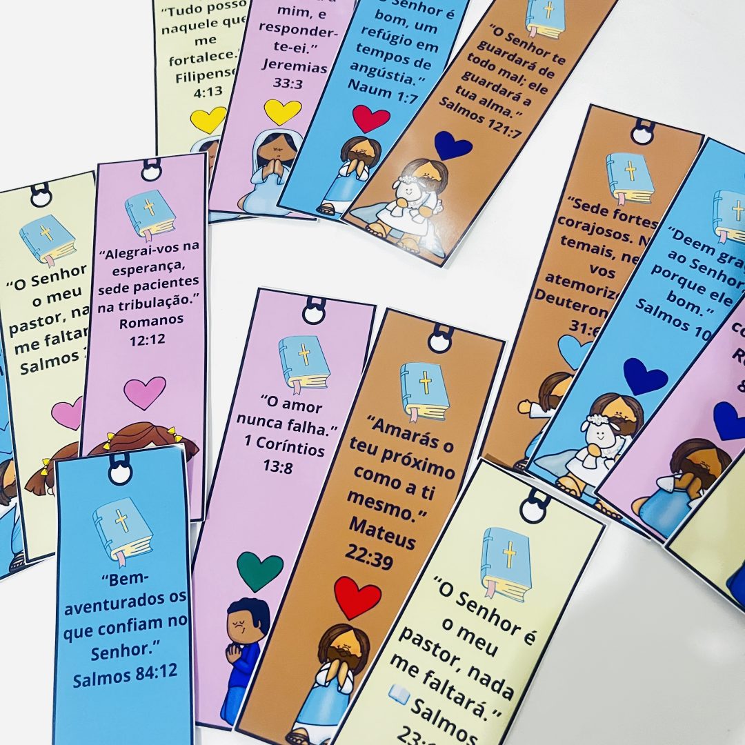 MARCA PÁGINAS BÍBLICO / MARCA PÁGINA CRISTÃO