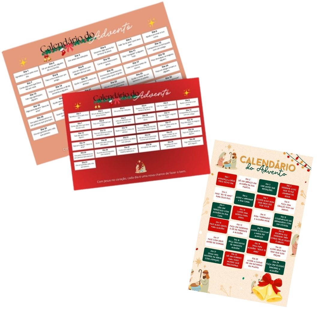 CALENDÁRIO DO ADVENTO