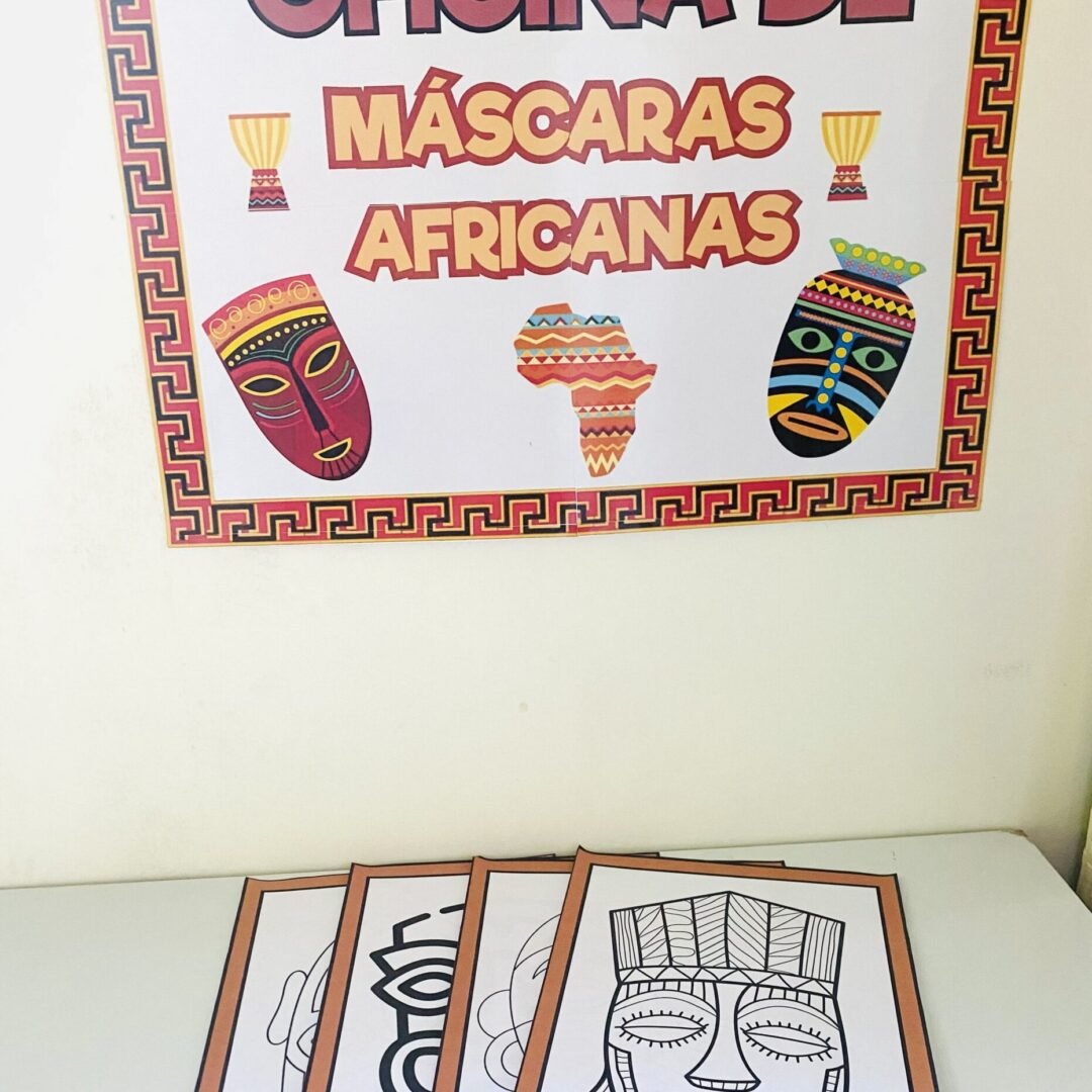 OFICINA DE MÁSCARAS AFRICANAS / CONSCIÊNCIA NEGRA