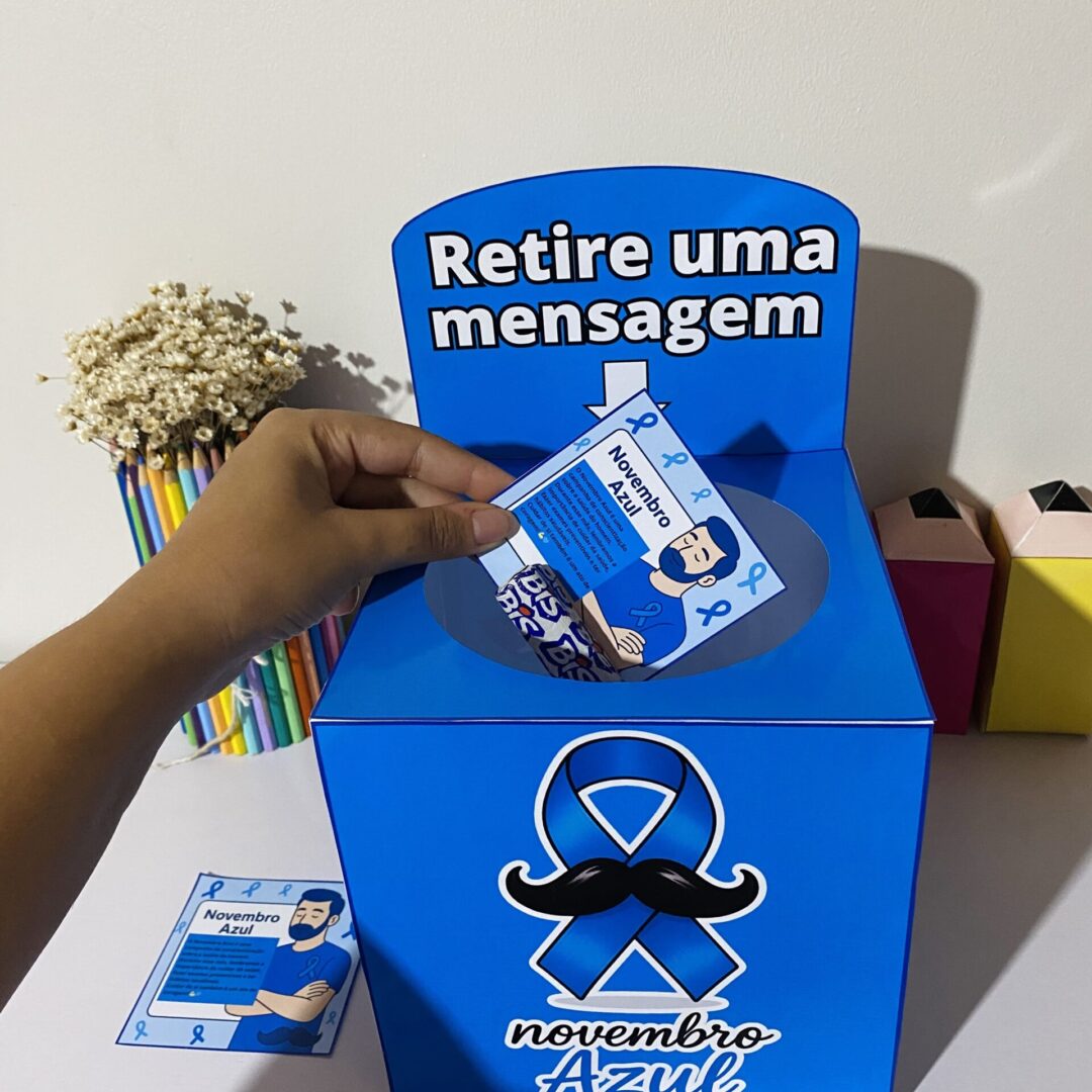 CAIXA DE MENSGENS: NOVEMBRO AZUL