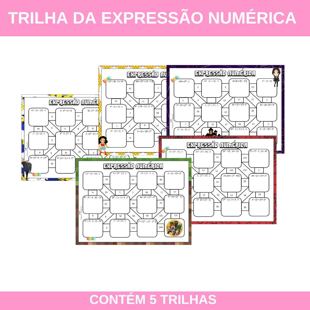 TRILHA / LABIRINTO DA EXPRESSÃO NUMÉRICA