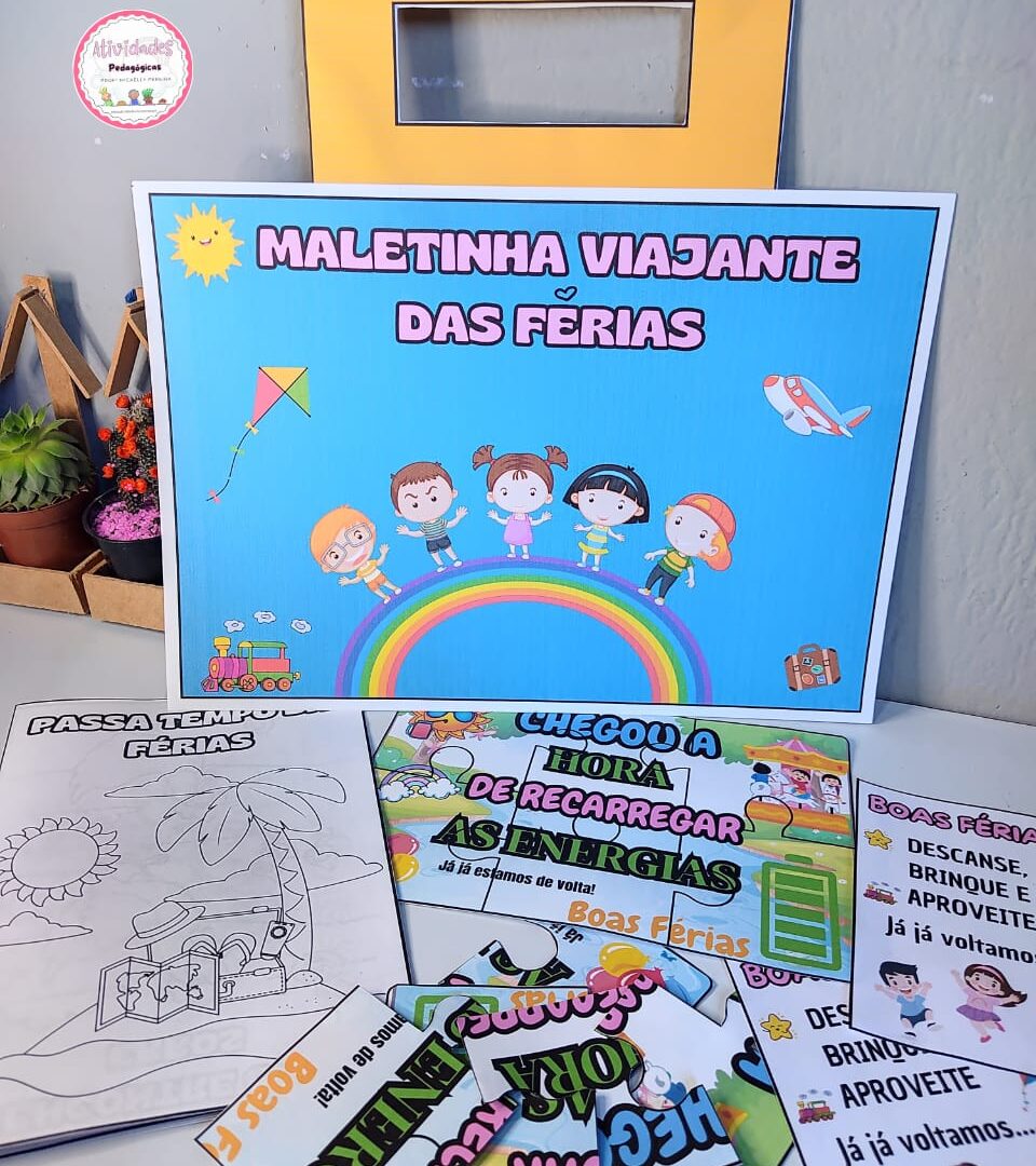 MALETINHA VIAJANTE DAS FÉRIAS