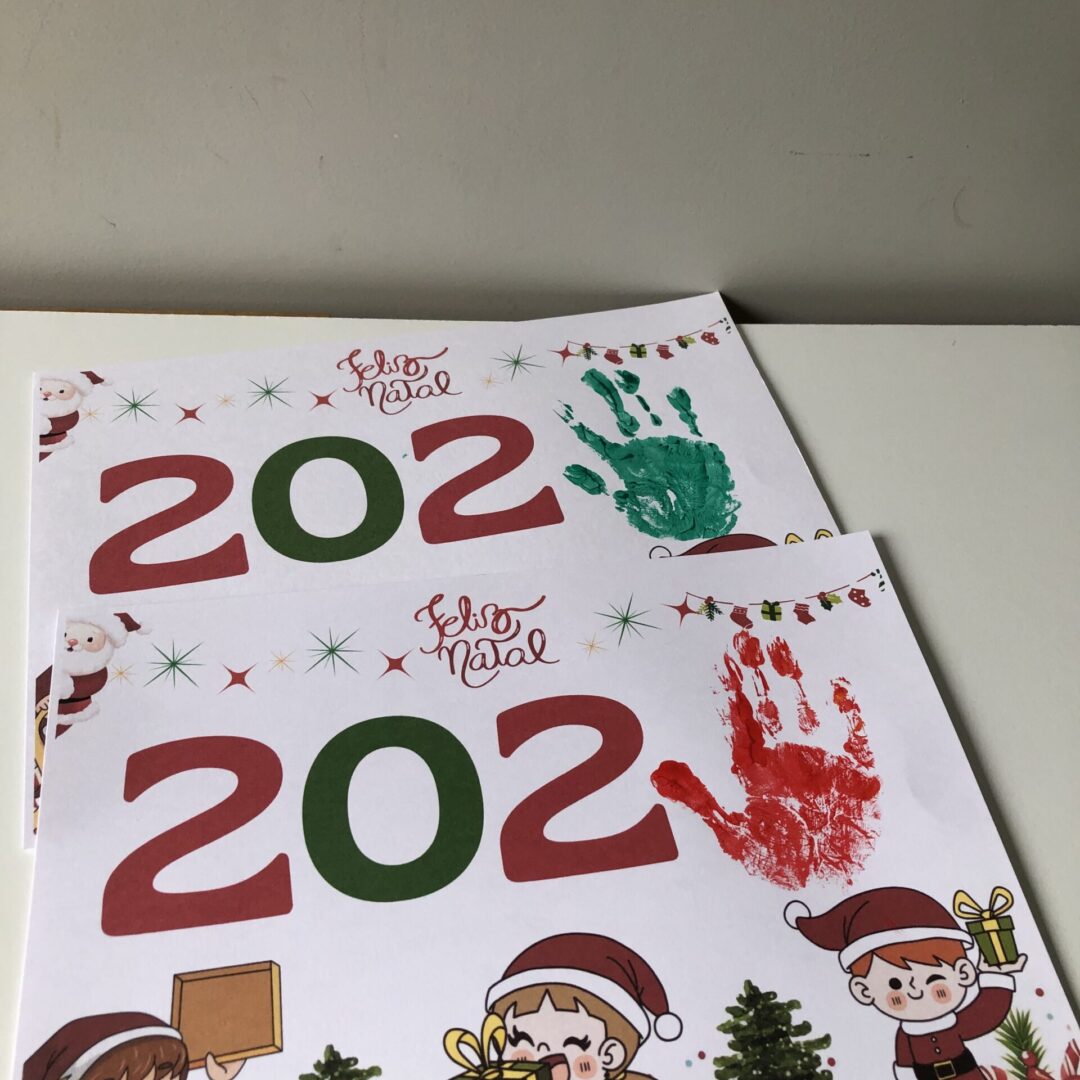 ATIVIDADE FELIZ NATAL MÃOZINHA