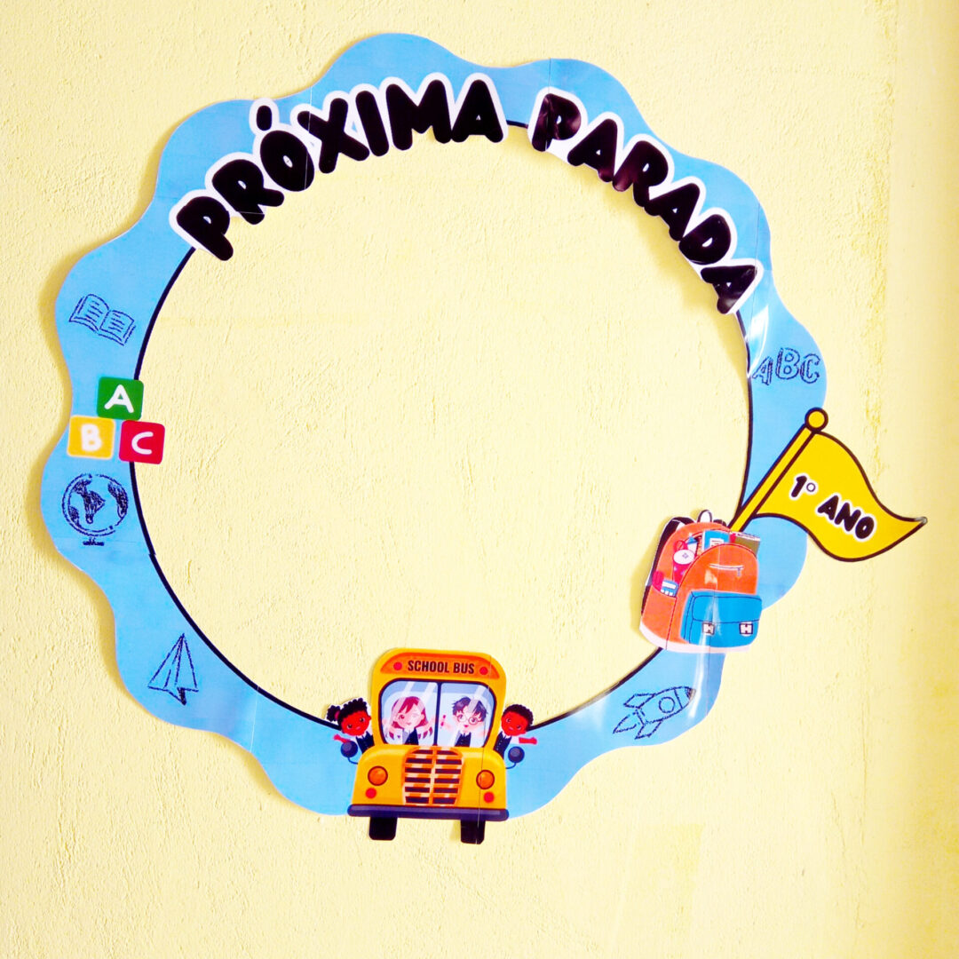 BAMBOLÊ / MOLDURA PARA FOTO: PRÓXIMA PARADA