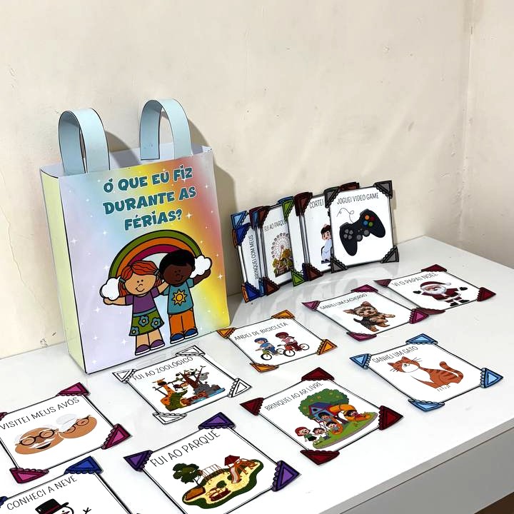 DINÂMICA DE VOLTA ÀS AULAS: O QUE EU FIZ NAS FÉRIAS