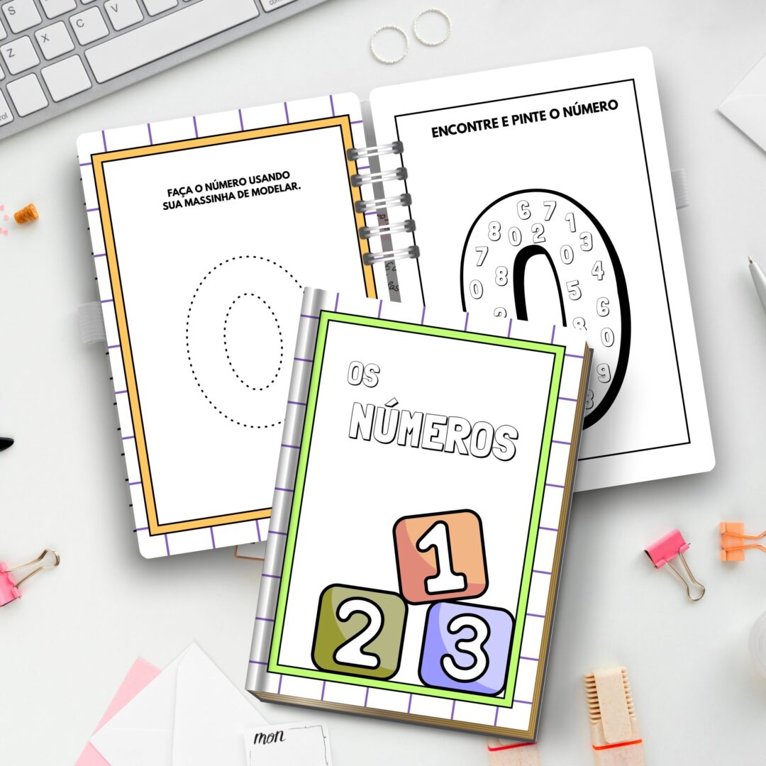 APOSTILA INTERATIVA DE NÚMEROS DE 0 A 9