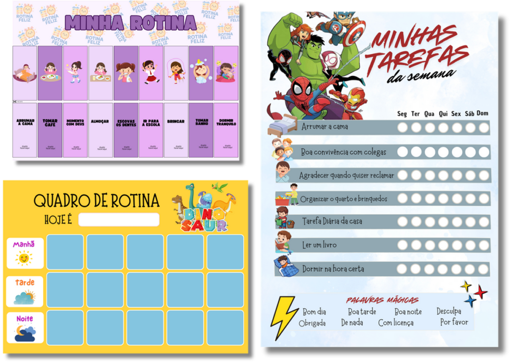 Fun Rotina KIT ROTINA FELIZ – Professor Gamificado – Atividades Pedagógicas