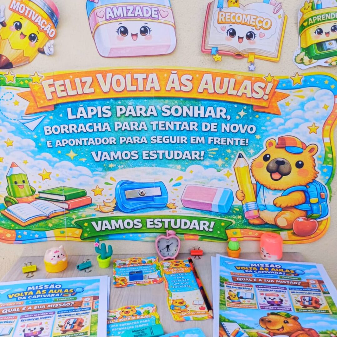 KIT VOLTA ÀS AULAS PARA EDUCAÇÃO INFANTIL: MISSÃO CAPIVARA