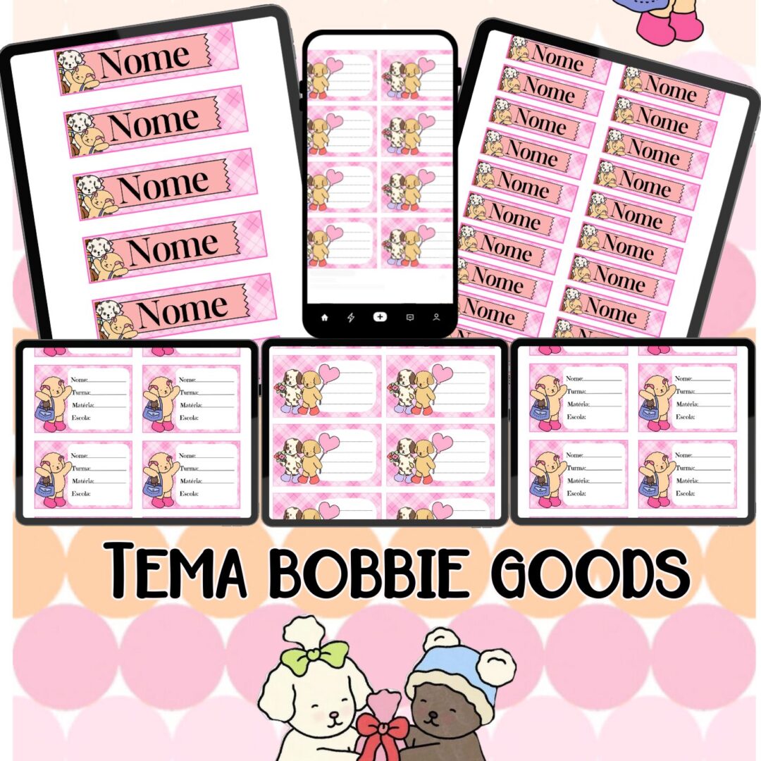 ETIQUETA ESCOLAR: BOBBIE GOODS