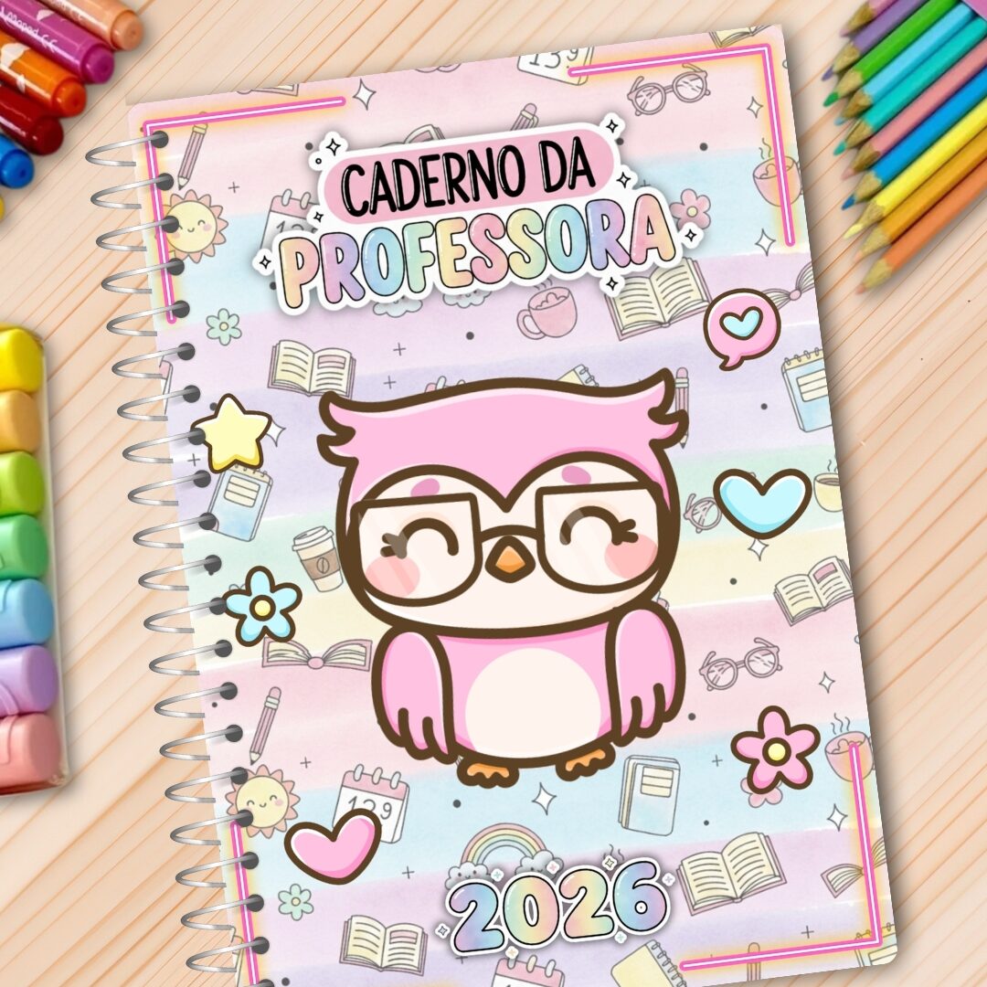 PLANNER / CADERNO DA PROFESSORA: CORUJINHA
