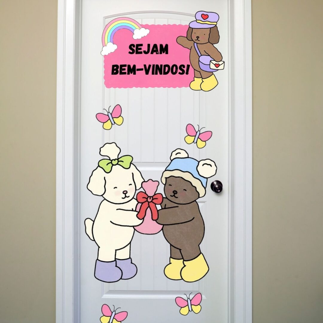 PAINEL DE PORTA VOLTA ÀS AULAS: BOBBIE GOODS