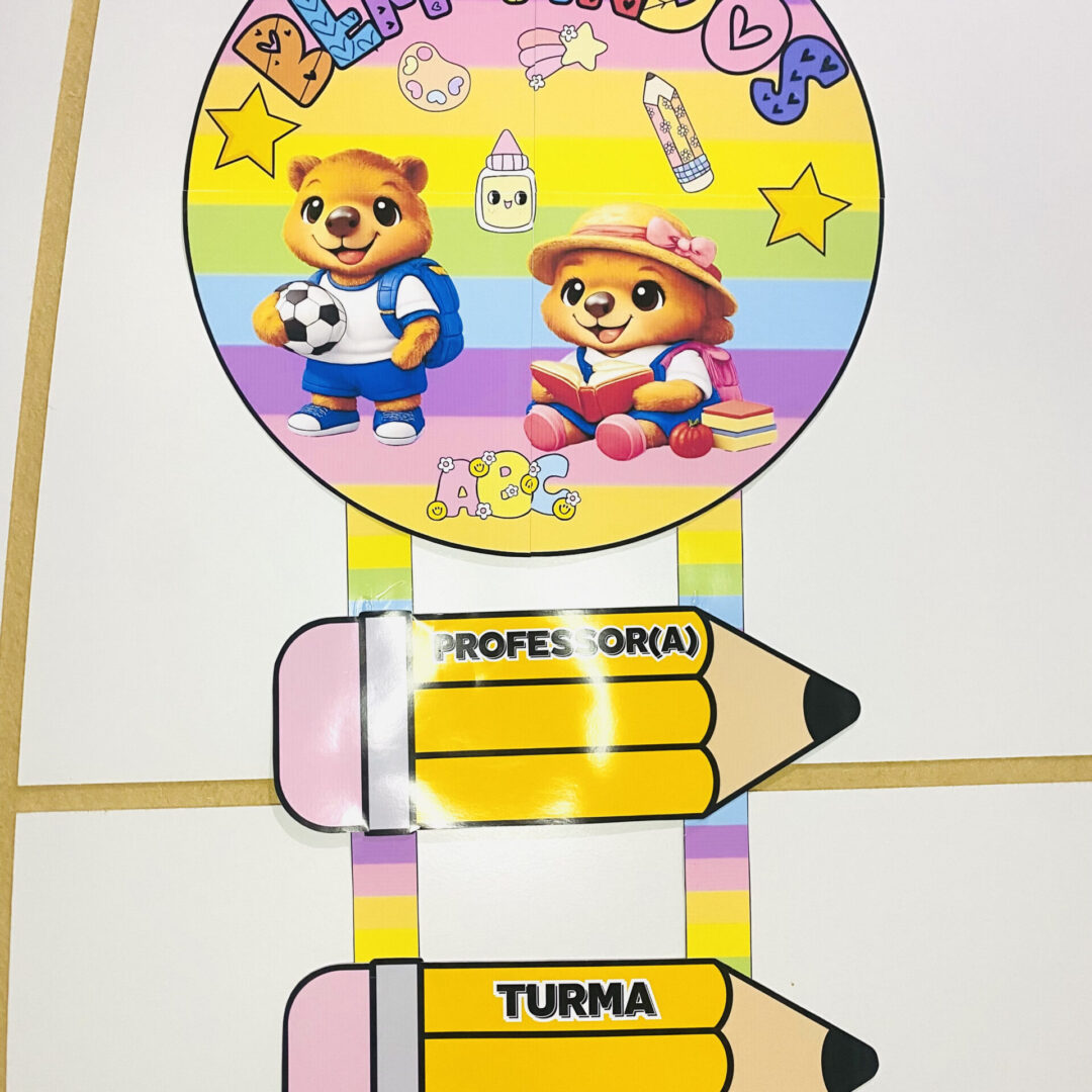 PLACA PARA PORTA BEM-VINDOS: CAPIVARA