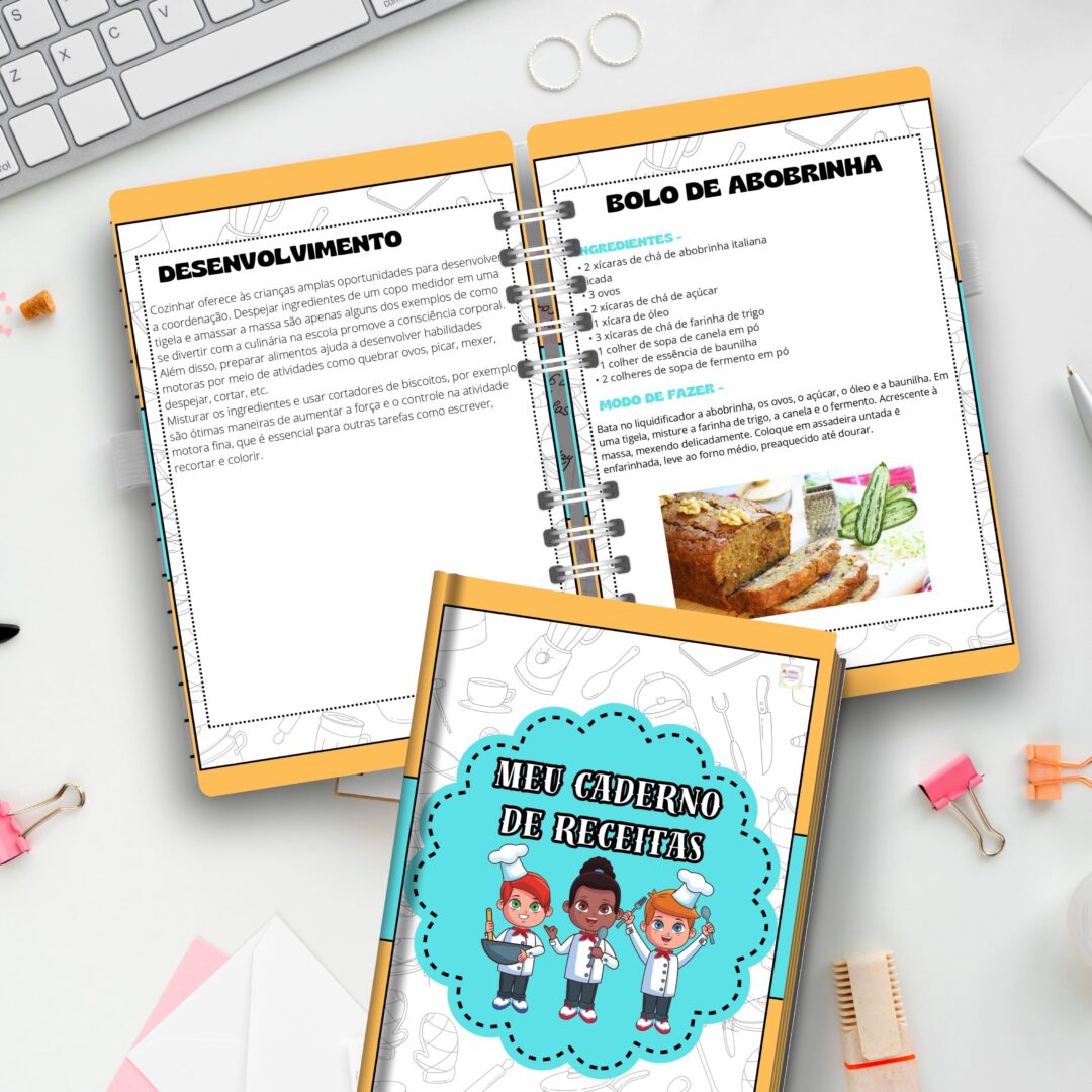 RECURSO PEDAGÓGICO: MEU CADERNO DE RECEITAS