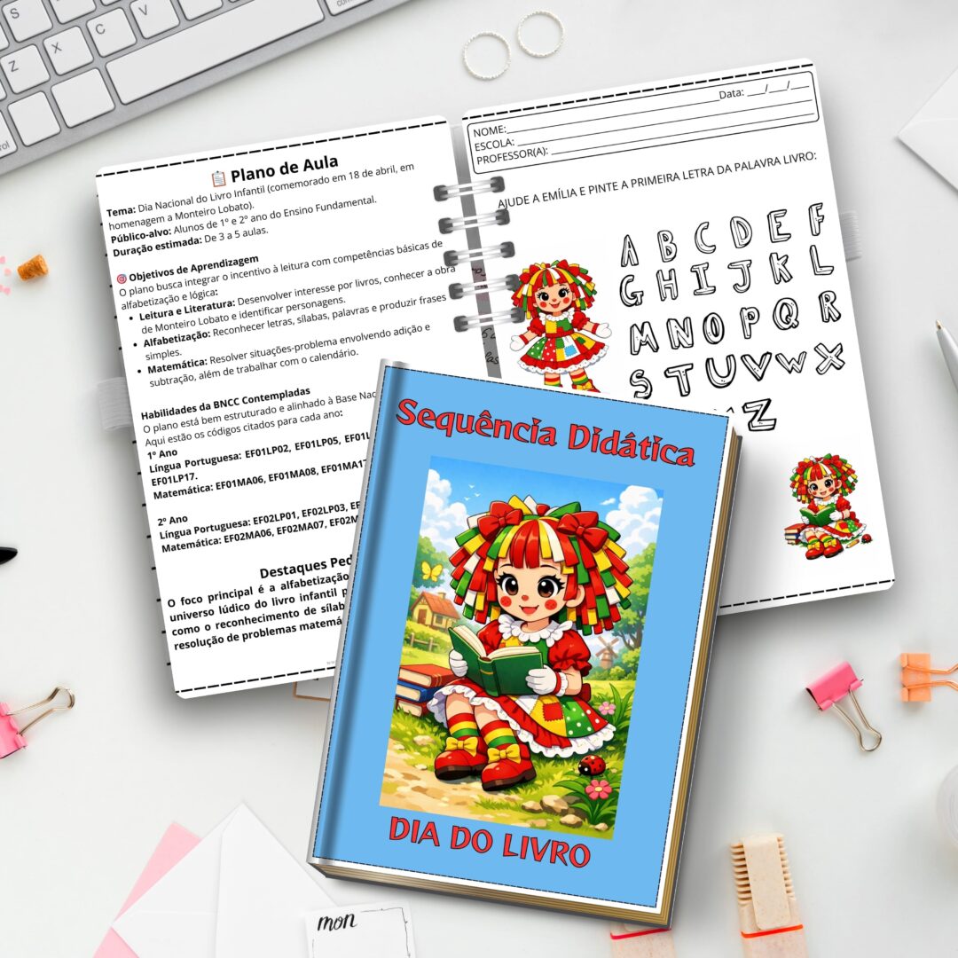 SEQUÊNCAI DIDÁTICA: DIA DO LIVRO E MONTEIRO LOBATO