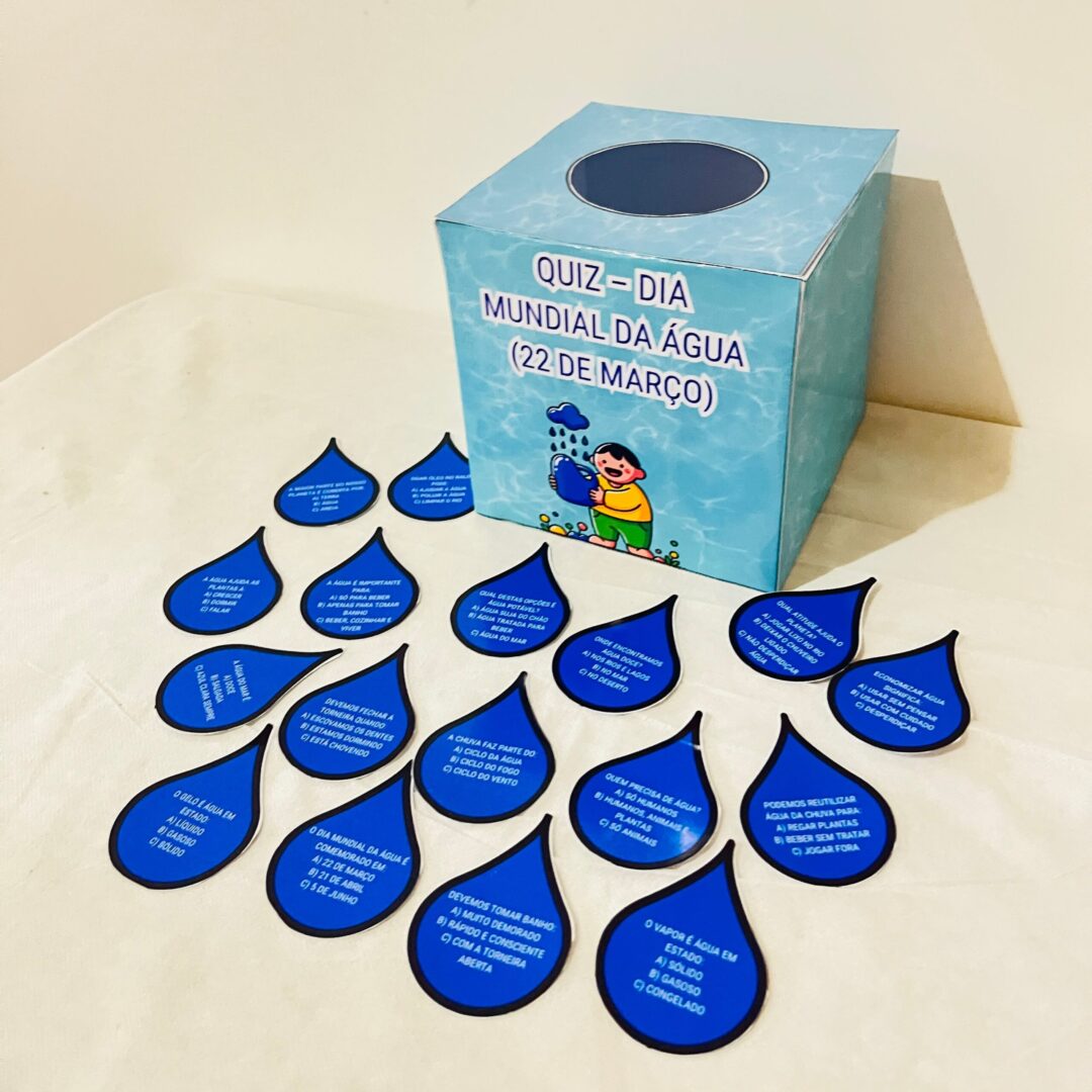 QUIZ DIA DA ÁGUA: APRENDER BRINCANDO