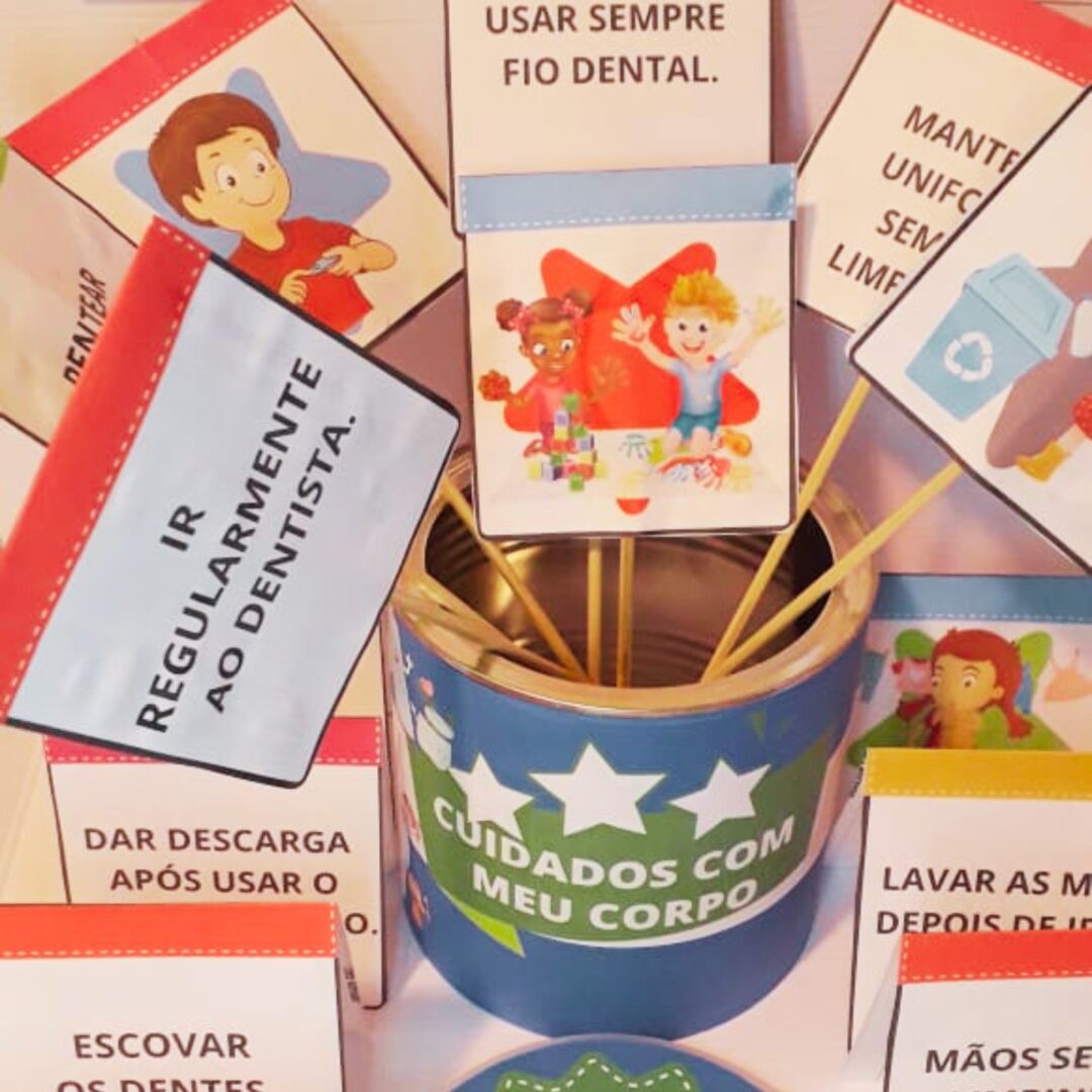 RECURSO PEDAGÓGICO: CUIDADOS COM O CORPO / HIGIENE INFANTIL