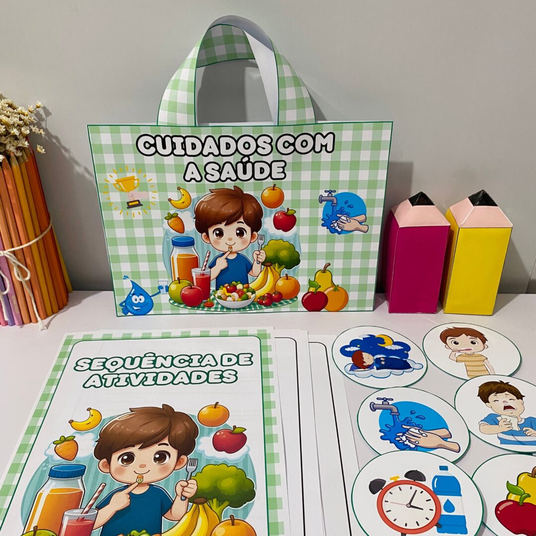 SACOLA CUIDADOS COM A SAÚDE