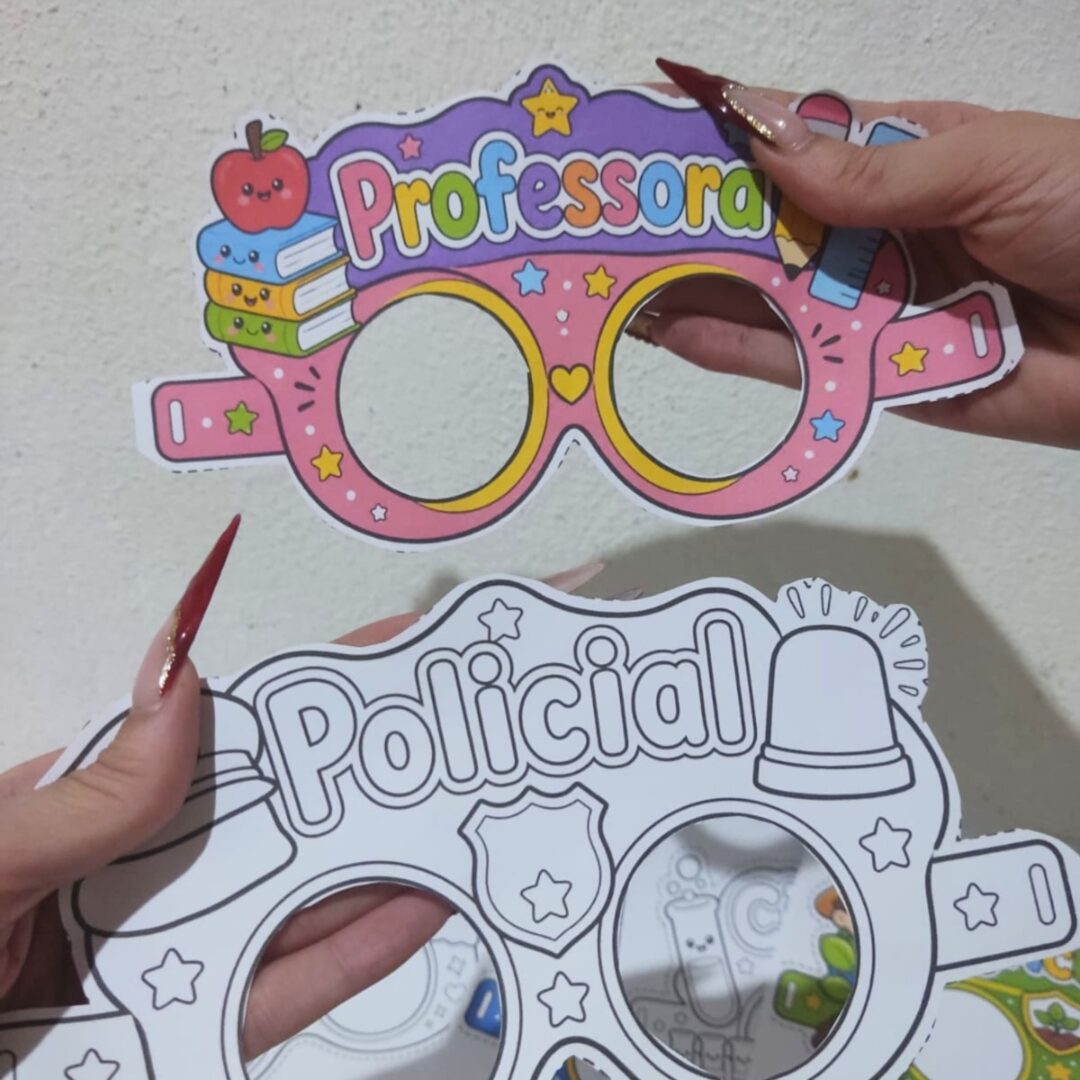 DIA DO TRABALHO / DIA DO TRABALHADOR / ÓCULOS DAS PROFISSÕES