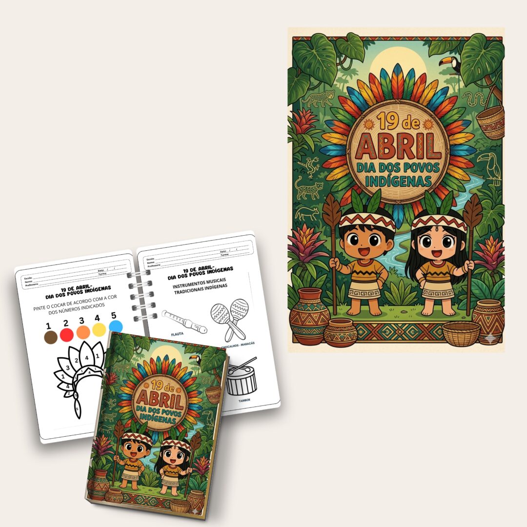 PAINEL POVOS INDÍGENAS / DIA DOS POVOS INDÍGENAS + ATIVIDADE