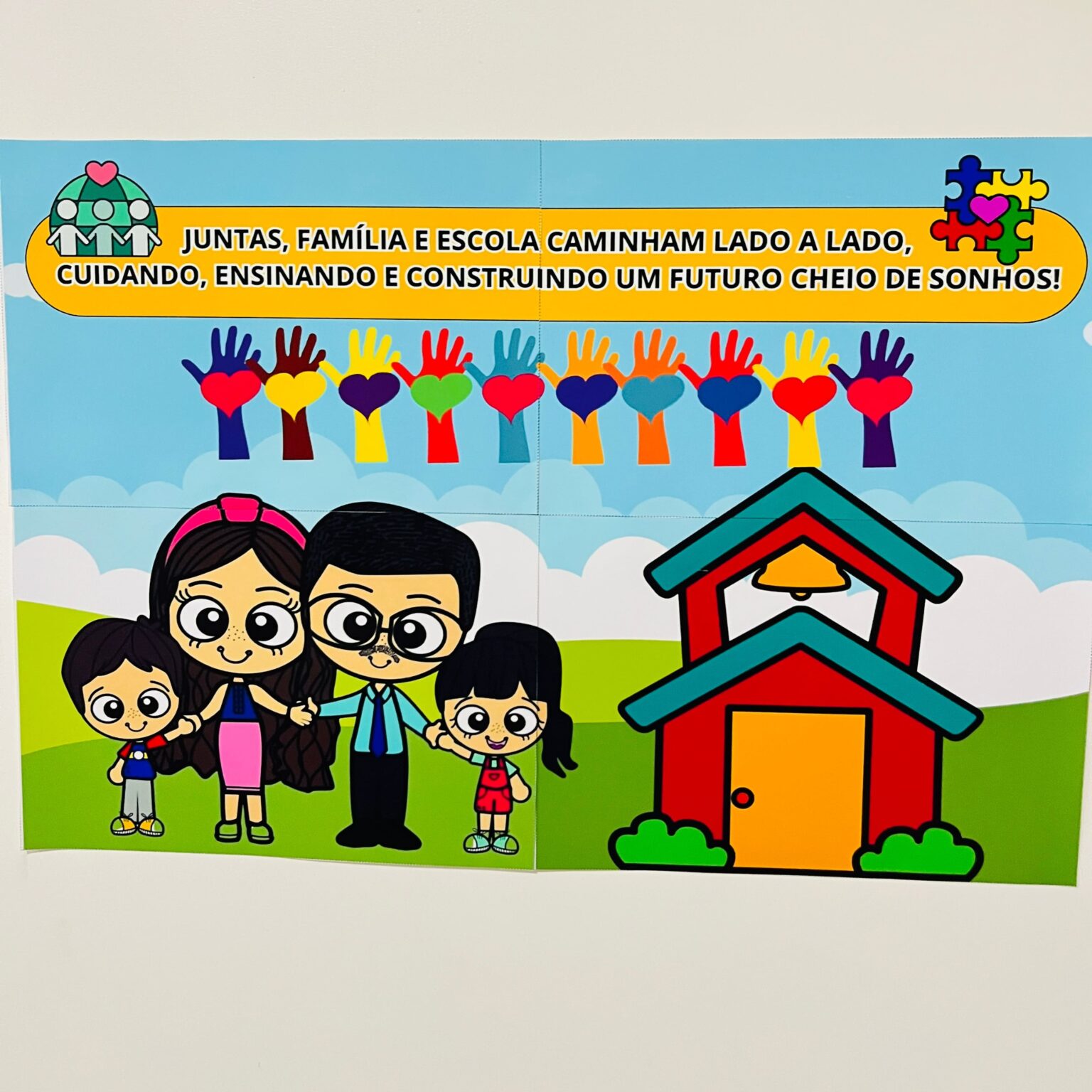 PAINEL / DECORAÇÃO: DIA DA FAMÍLIA NA ESCOLA – Professor Gamificado ...