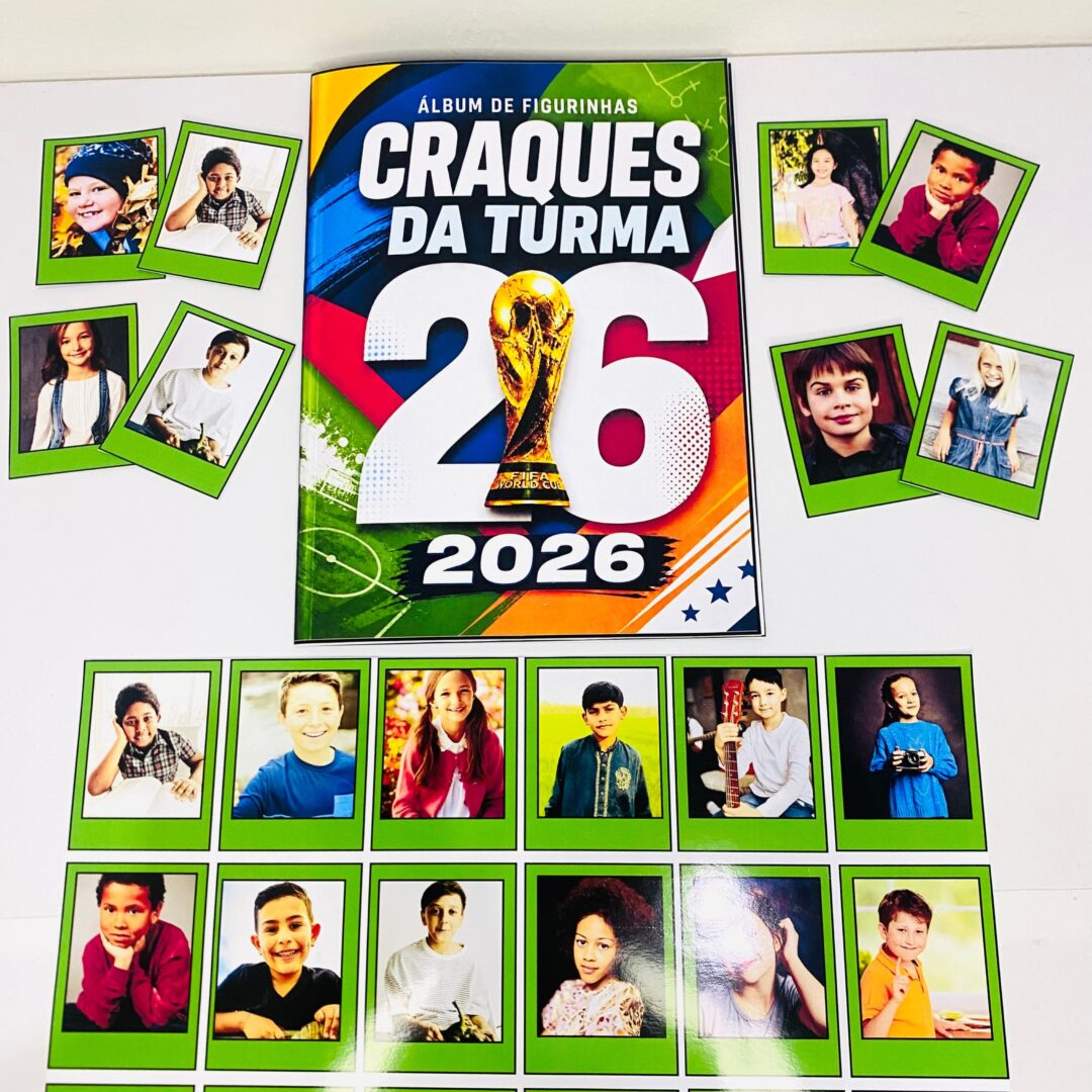 ÁLBUM DE FIGURINHAS COPA 2026: CRAQUE DA TURMA