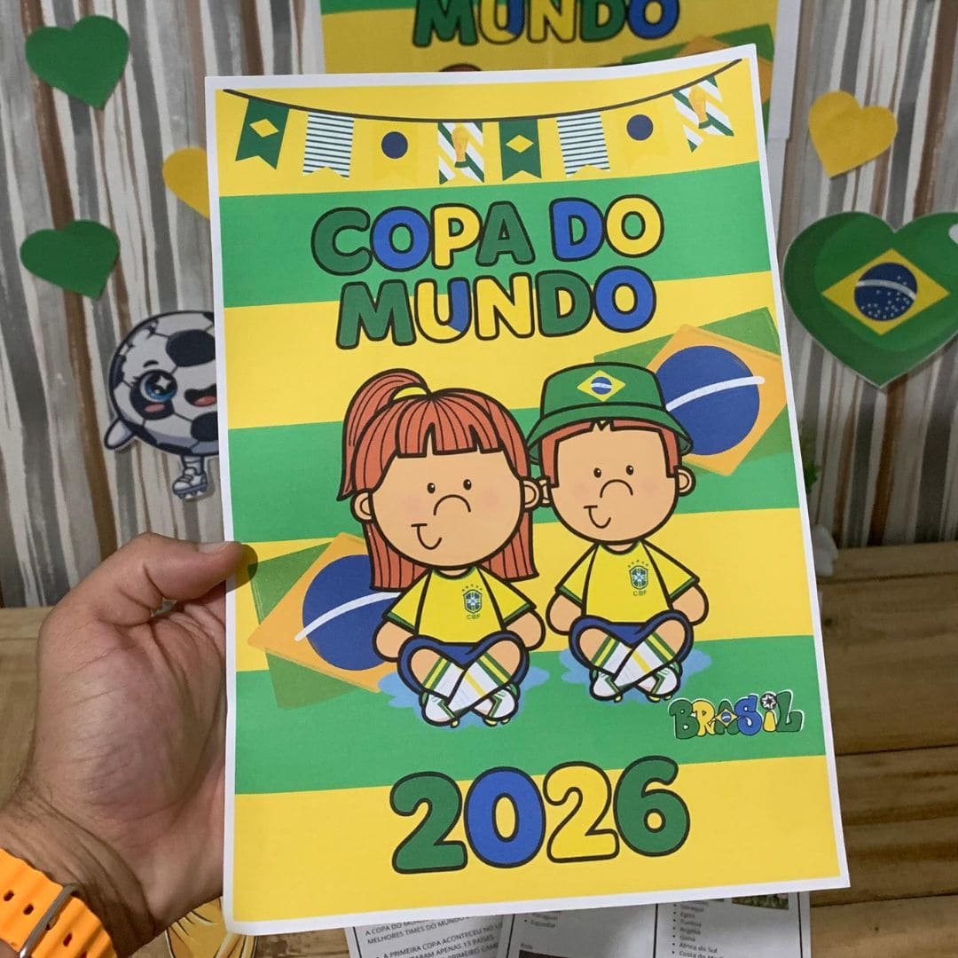 KIT COPA DO MUNDO 2026: PLANO DE AULA (HISTÓRIA) E PAINEL ESCOLAR (PDF)