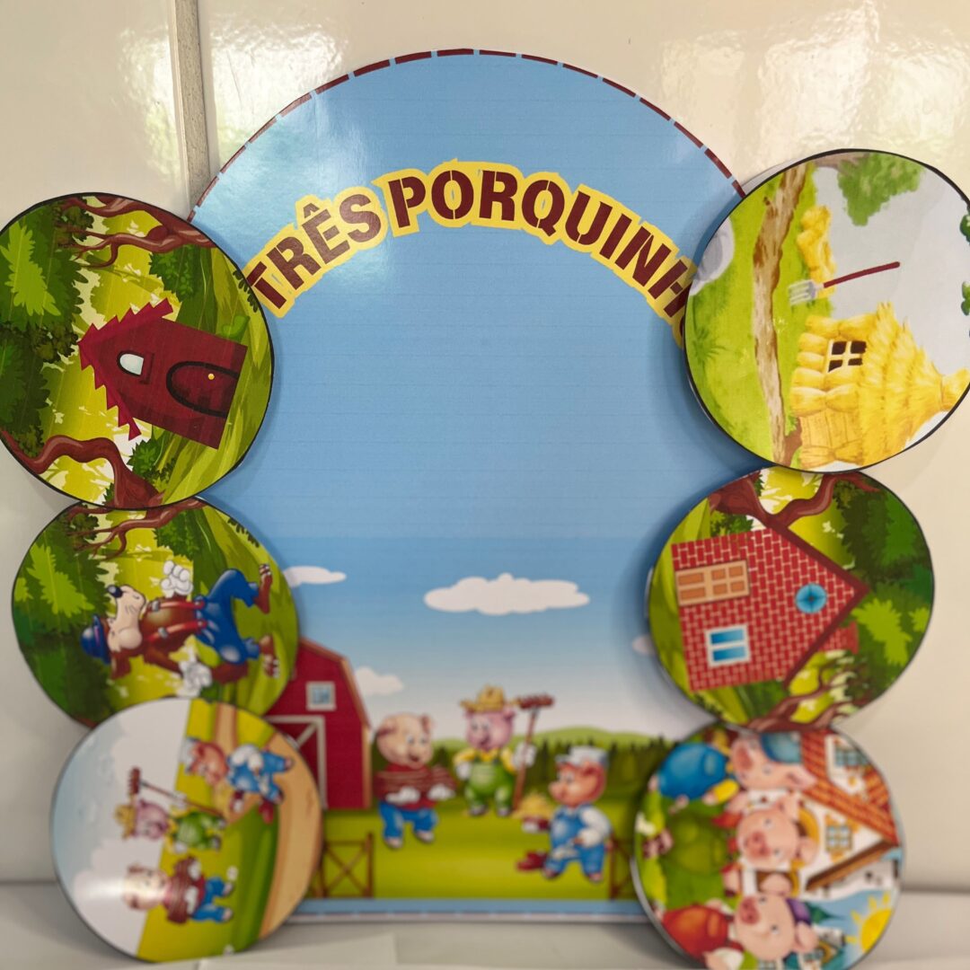 LUVA PEDAGÓGICA / HISTÓRIA NA LUVA: OS TRÊS PORQUINHOS