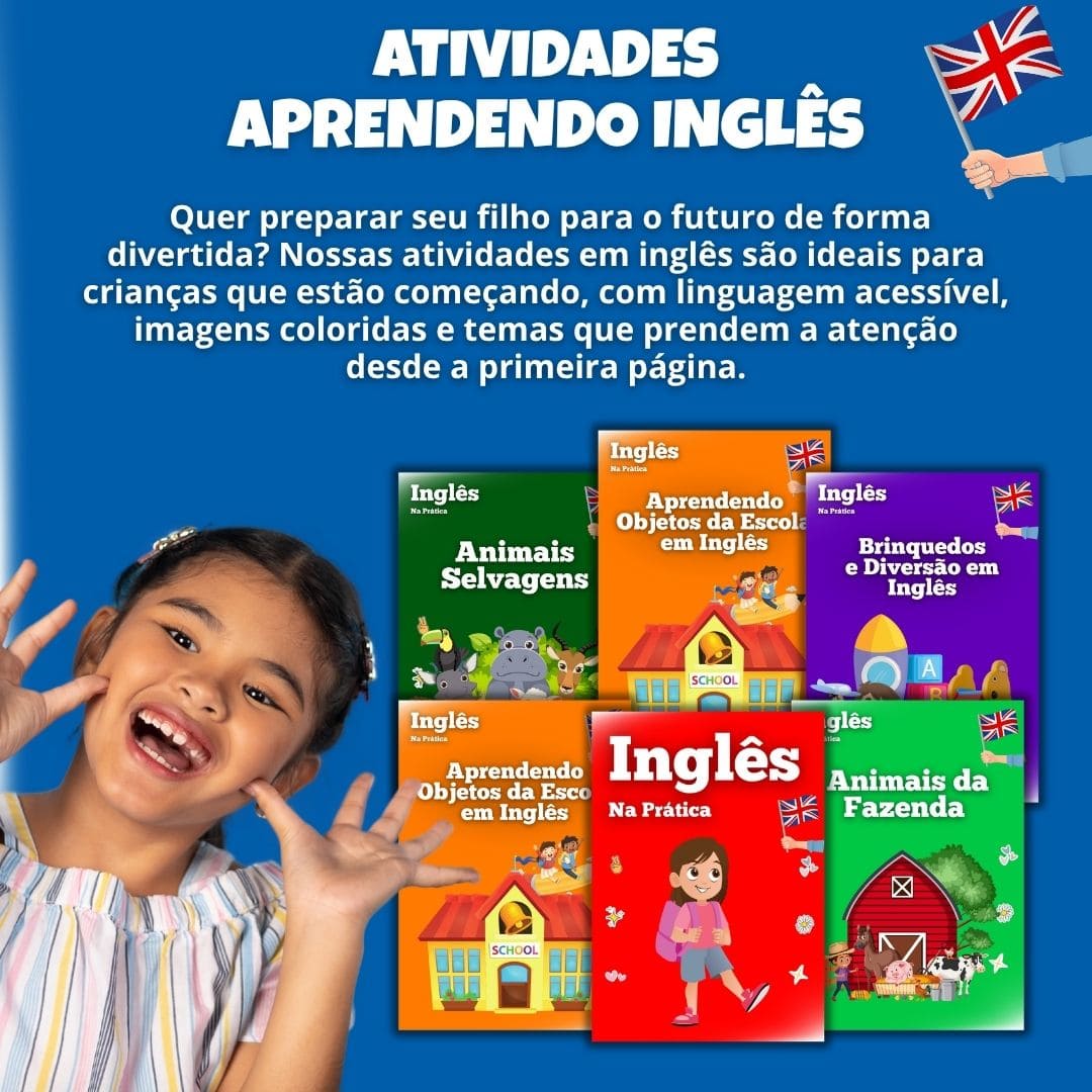 COMBO DE APOSTILAS: INGLÊS NA PRÁTICA