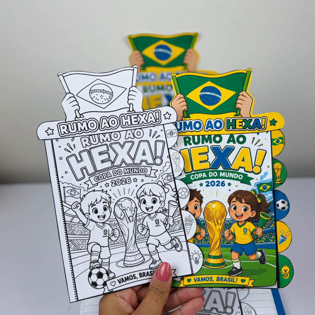 LIVRO INTERATIVO: RUMO AO HEXA!