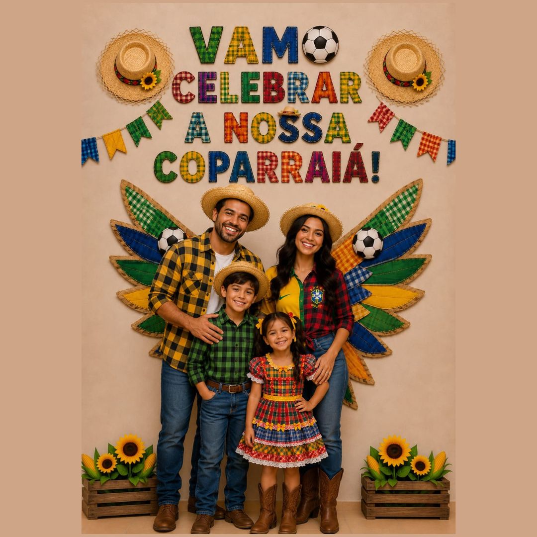 PAINEL / DECORAÇÃO: COPA JUNINA / FESTA JUNINA / COPA CAIPIRA