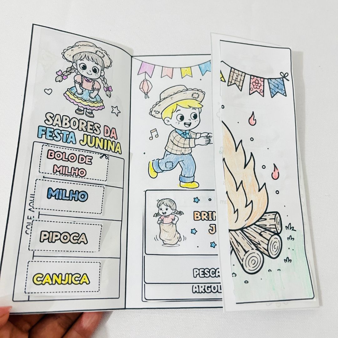 LAPBOOK JUNINO INTERATIVO