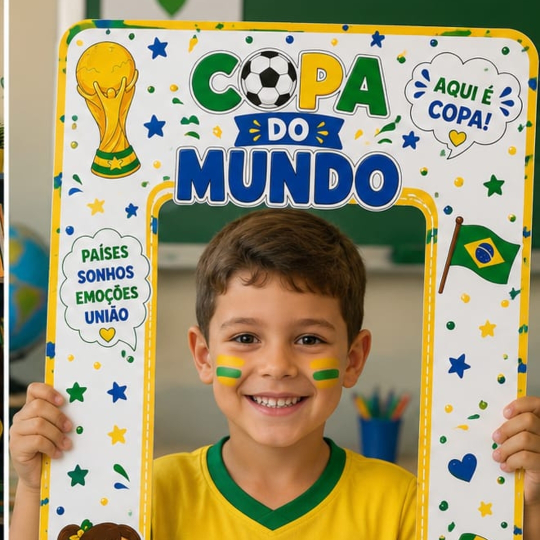 KIT COPA DO MUNDO – DECORAÇÃO E ACESSÓRIOS PEDAGÓGICOS