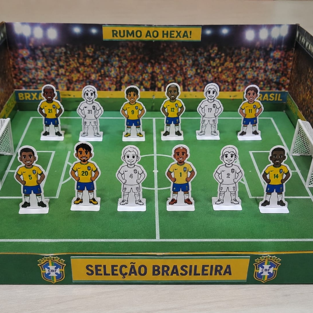 BONECO SELEÇÃO BRASILEIRA