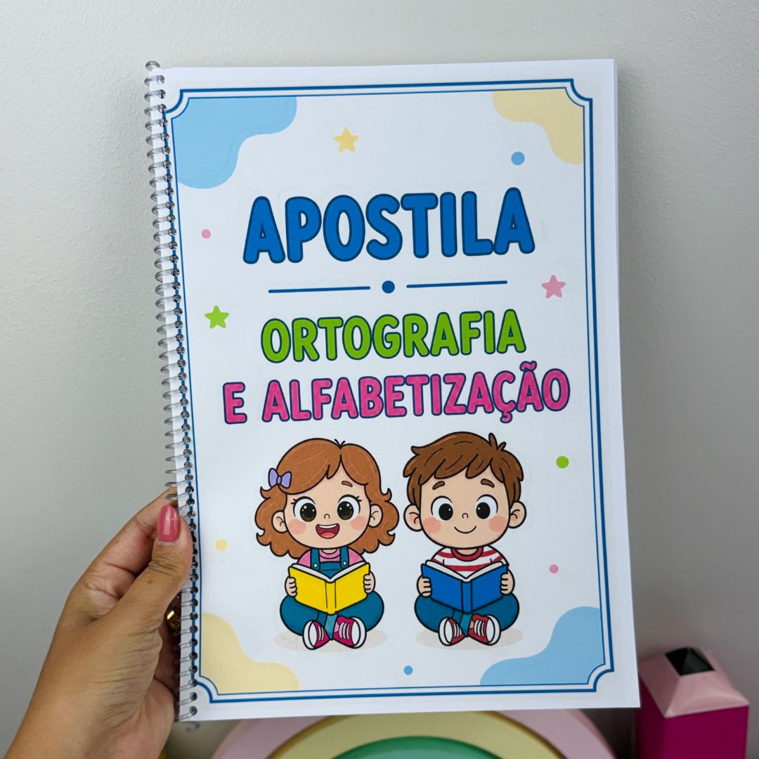 APOSTILA ORTOGRAFIA E ALFABETIZAÇÃO