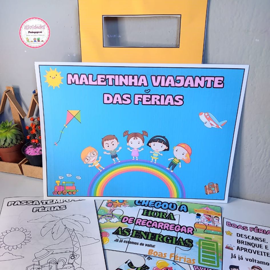 MALETINHA VIAJANTE DAS FÉRIAS