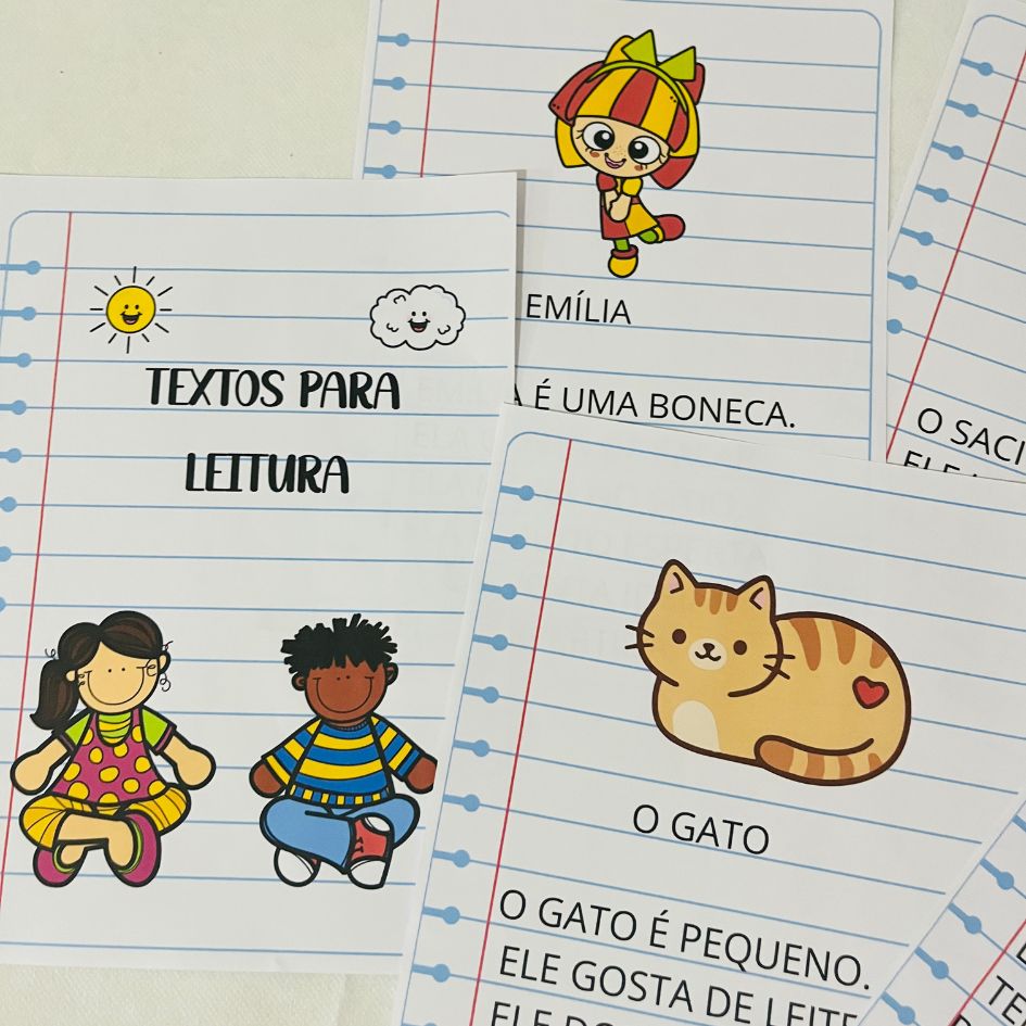 TEXTOS PARA ALFABETIZAÇÃO