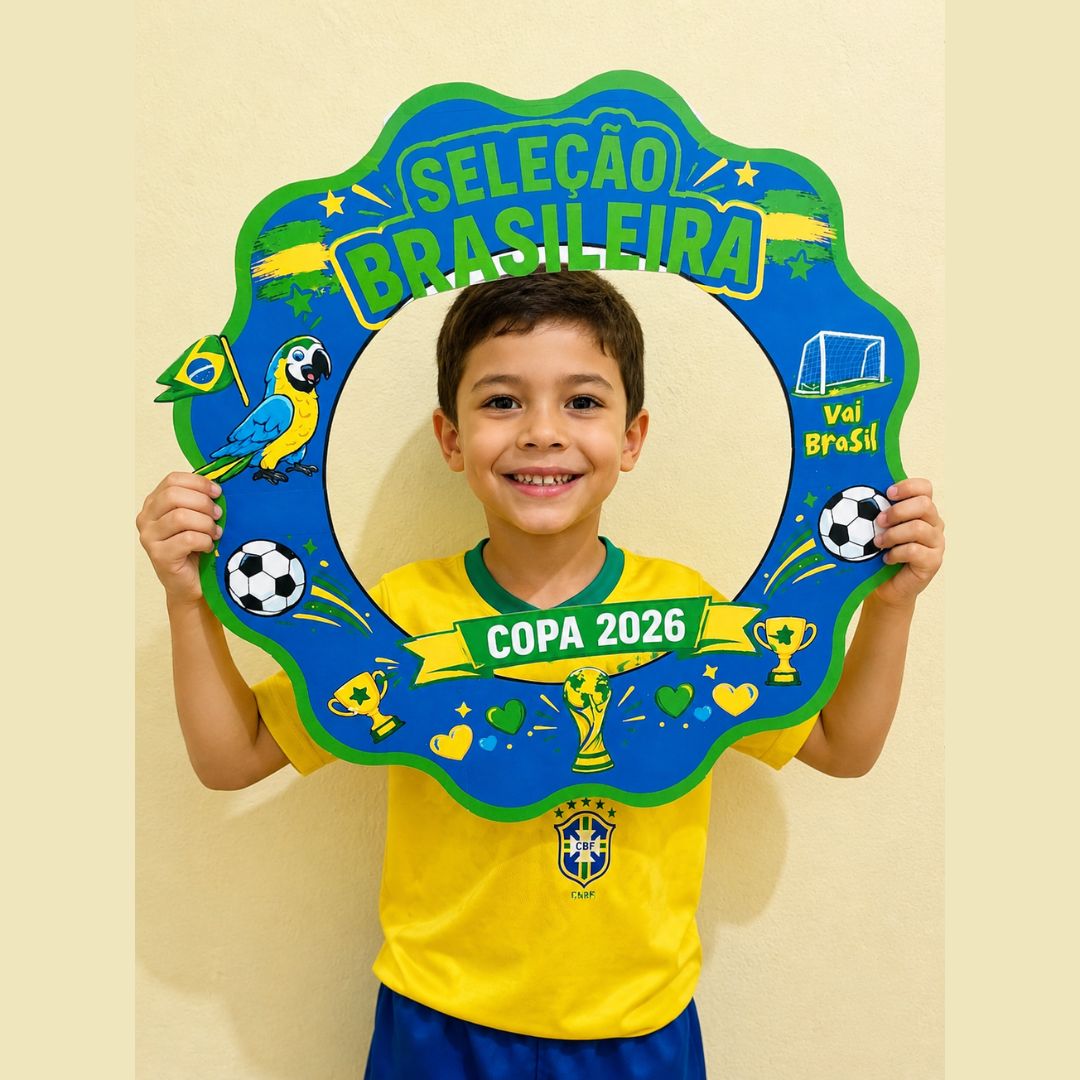 BAMBOLÊ / MOLDURA PARA FOTO: COPA 2026
