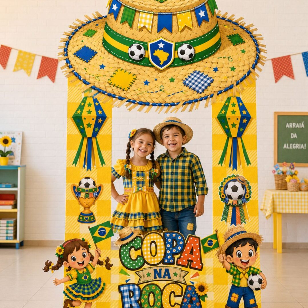 PORTAL / DECORAÇÃO: COPA JUNINA
