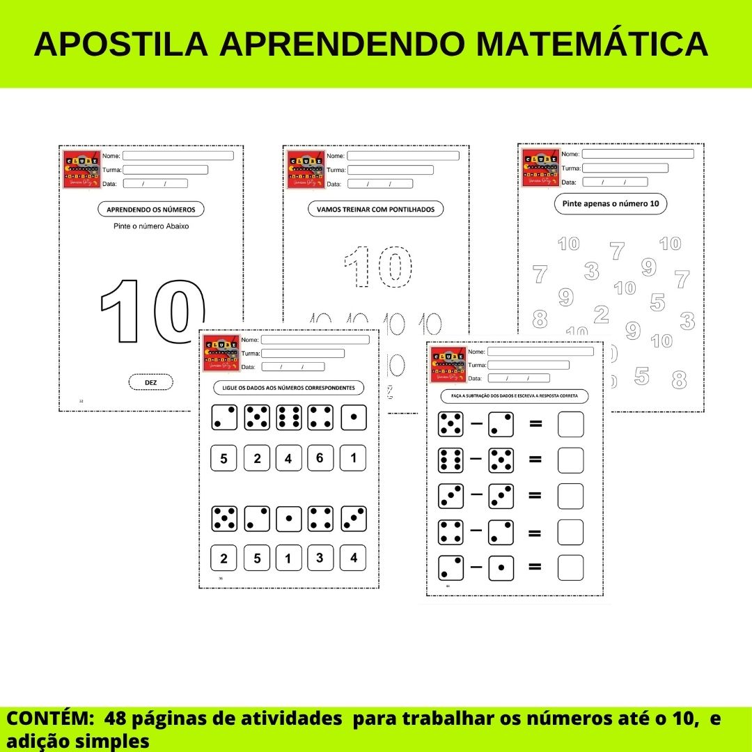 APOSTILA APRENDENDO MATEMÁTICA