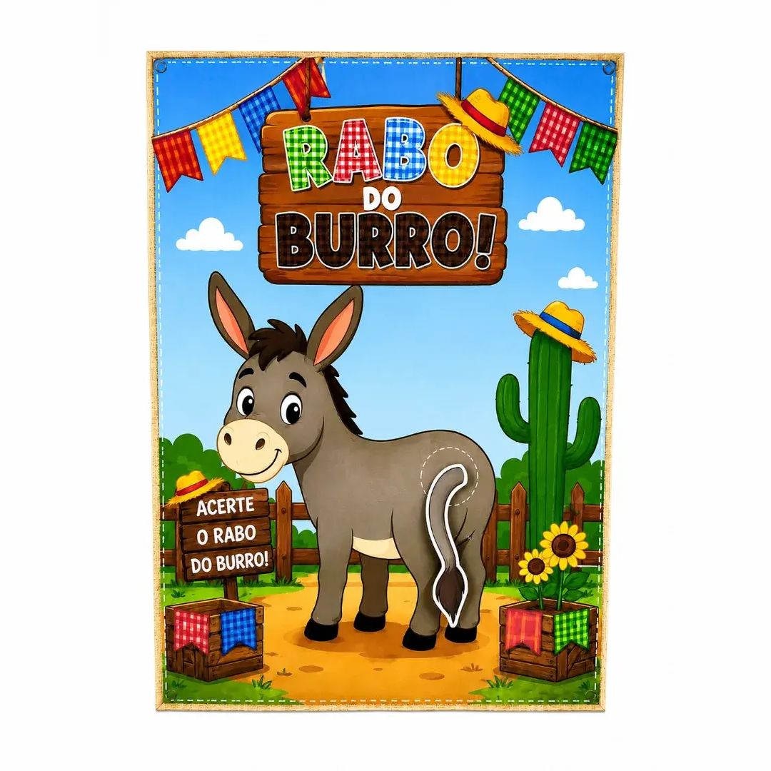 BRINCADEIRA JUNINA / JULINA: RABO DO BURRO